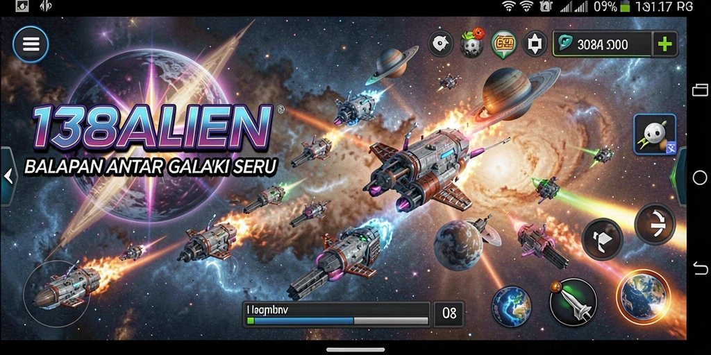 Gameplay Racing yang mendebarkan di dalam 138ALIEN.