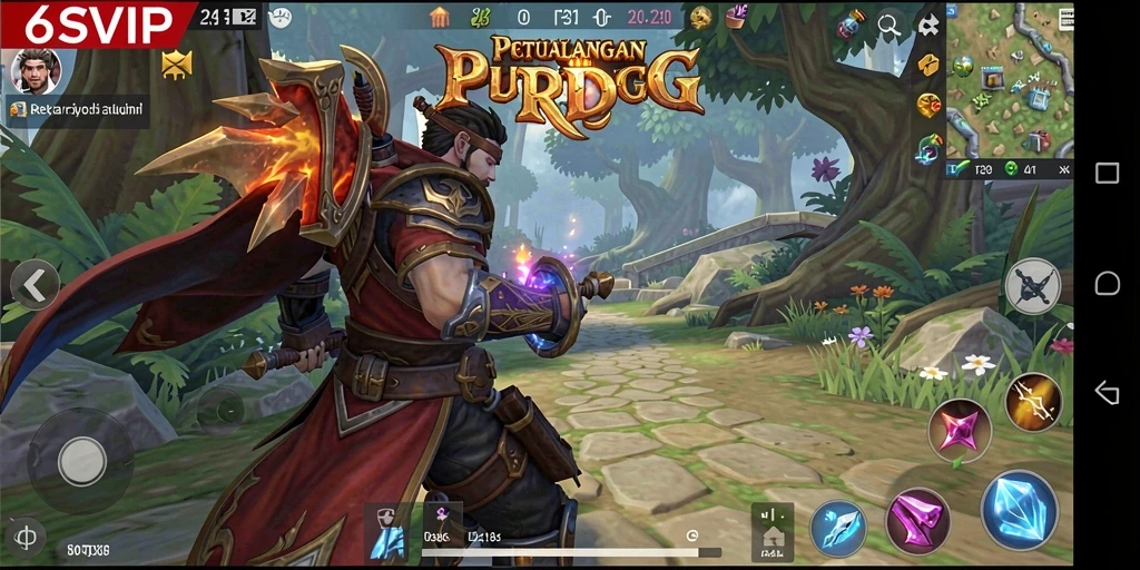 Gameplay seru dalam 6SVIP dengan grafis memukau.
