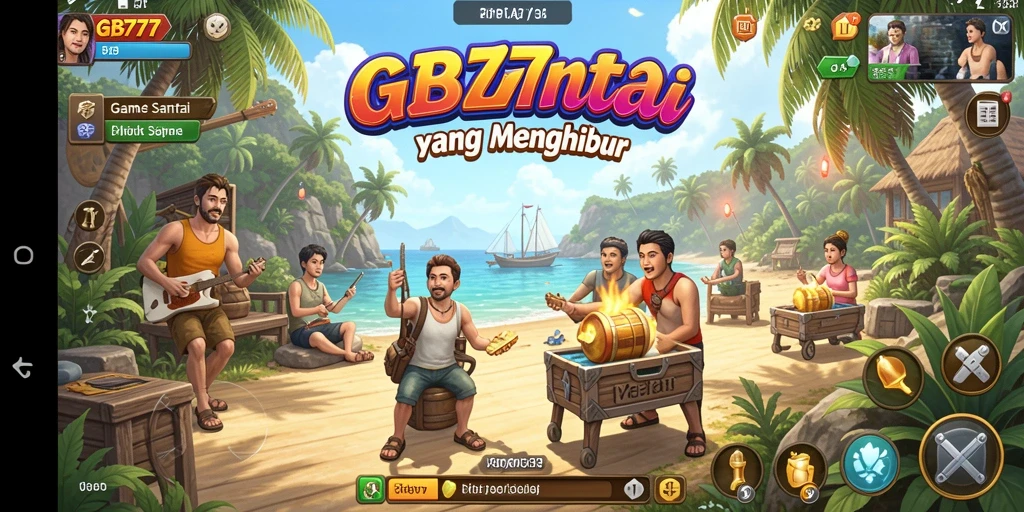 Tampilan gameplay GB777 yang seru dan menghibur.
