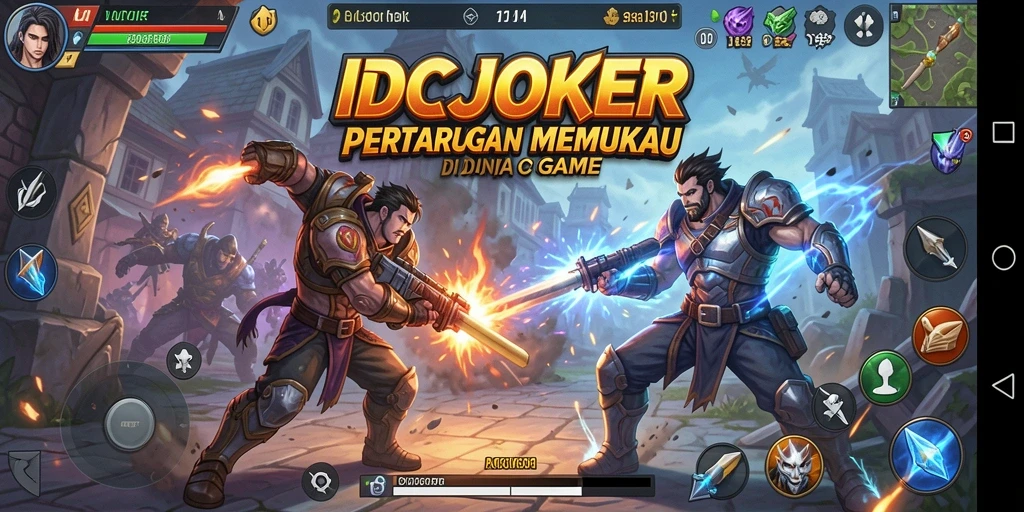 Tampilan gameplay IDCJOKER yang menegangkan dan penuh aksi.