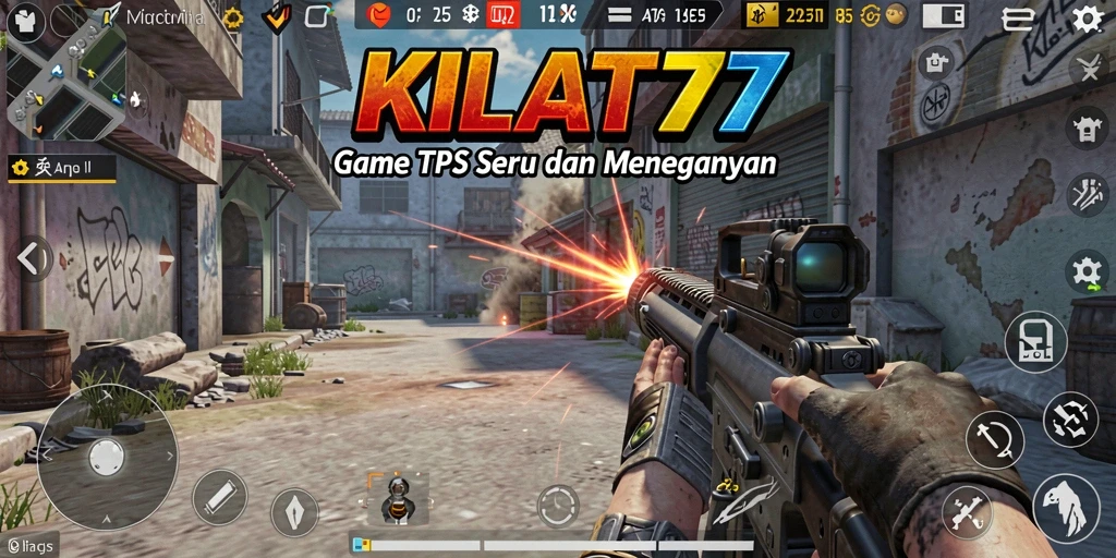 Screenshot gameplay KILAT77 yang menampilkan aksi penuh ketegangan.