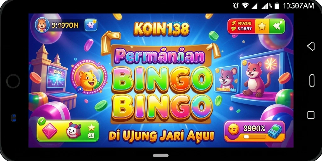 Tampilan gameplay seru dari KOIN138 yang menampilkan Bingo.