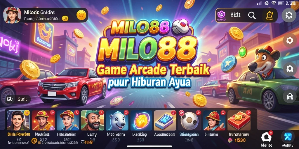 Tampilan menarik dari gameplay seru MILO88.