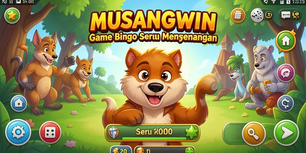 Screenshot gameplay Bingo yang menarik dan interaktif.