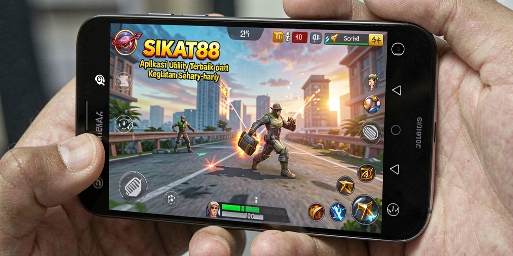 Screenshot tampilan utama SIKAT88 dengan berbagai fitur yang menarik.
